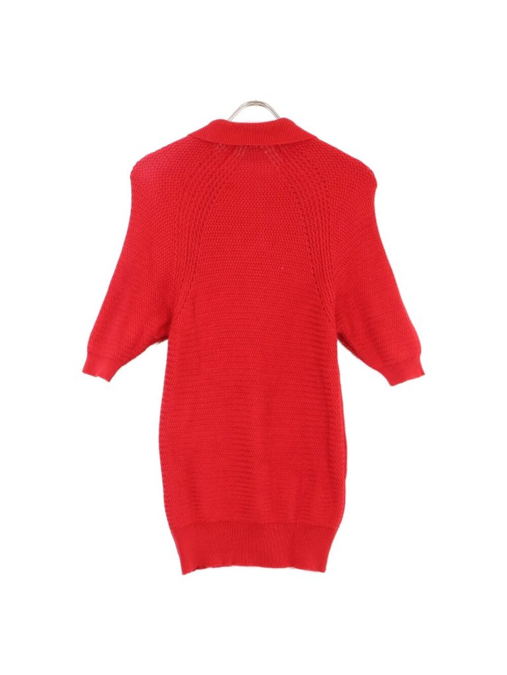 Chanel Scottish Cotton Knit Polo Sweater